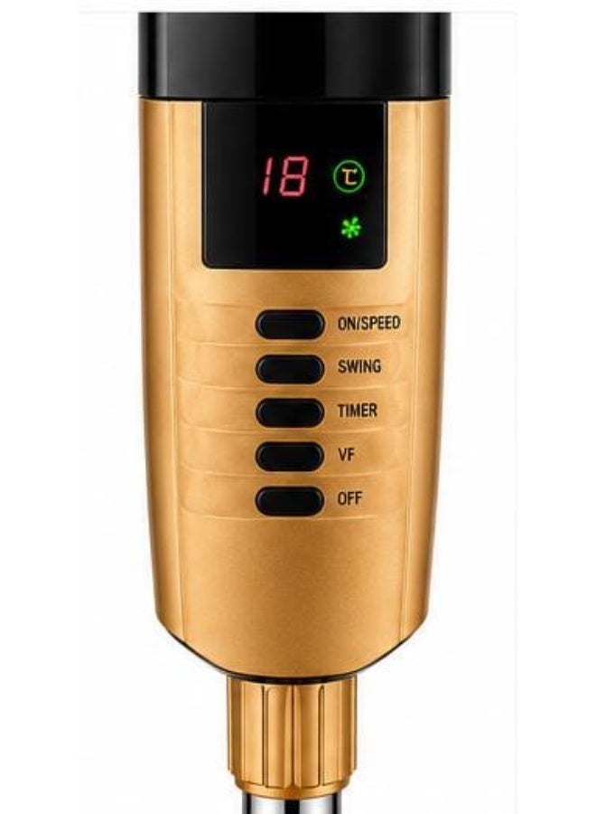 ASEEL Remote Control Standing Fan with LED Display | 4 Speed Pedestal Fan | Wide Oscillation | 16 Hour Timer | Adjustable Height | Quiet Electric Fan - Image 3