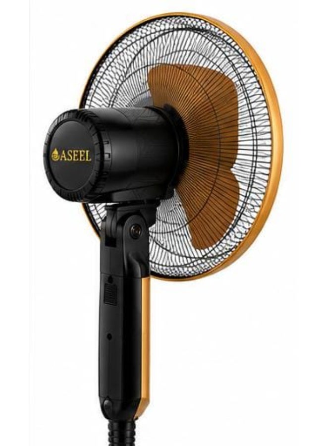 ASEEL Remote Control Standing Fan with LED Display | 4 Speed Pedestal Fan | Wide Oscillation | 16 Hour Timer | Adjustable Height | Quiet Electric Fan - Image 4