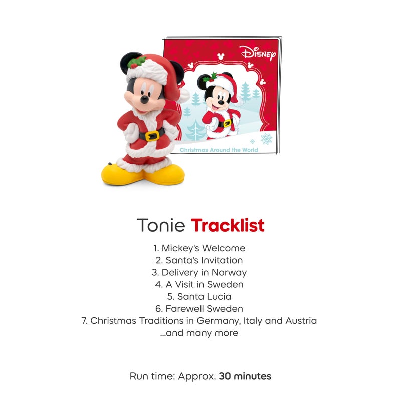Tonies Holiday Mickey Mouse Audio Toy Figurine from Disney's Christmas Around The World - Image 5