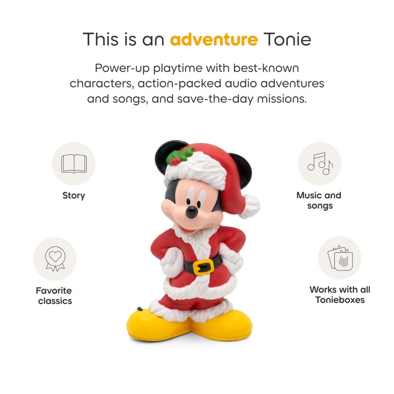Tonies Holiday Mickey Mouse Audio Toy Figurine from Disney's Christmas Around The World - Image 4