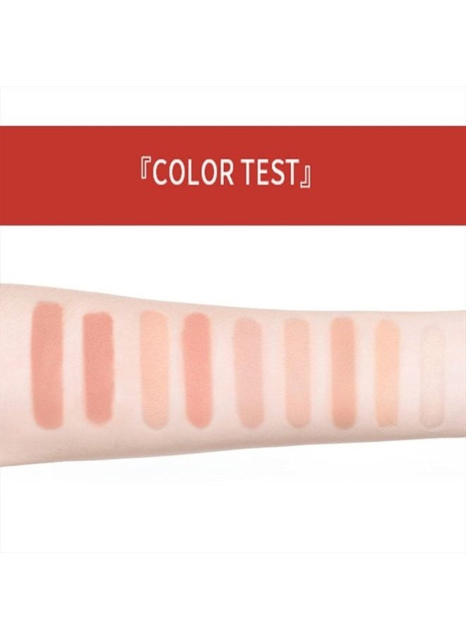 9 Colors Matte Eyeshadow Palette, Highly Pigmented Long Lasting Matte Nude Shimmer Eyeshadow Pallet,Beige Earth Neutral Smoky Waterproof Cosmetic Eye Shadows