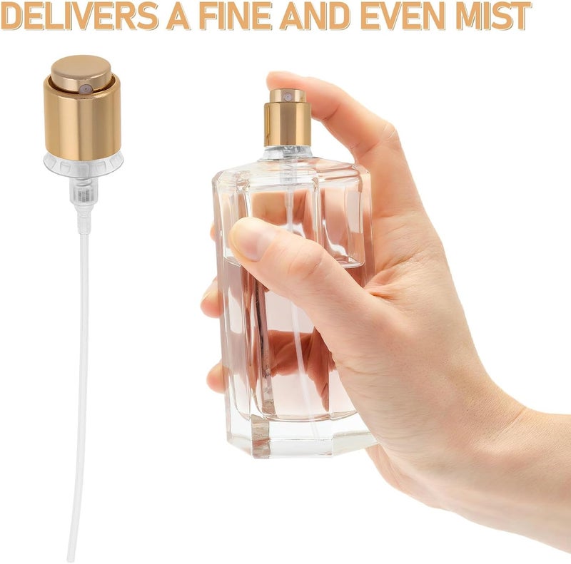 MAGICLULU 10pcs Perfume Spray Head Nozzles 13mm Large Edge Plastic Card Pump Replacement Caps for Refillable Bottles Perfume Dispenser Accessories - Image 3