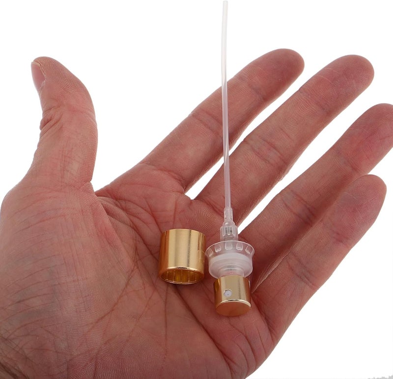 MAGICLULU 10pcs Perfume Spray Head Nozzles 13mm Large Edge Plastic Card Pump Replacement Caps for Refillable Bottles Perfume Dispenser Accessories - Image 4