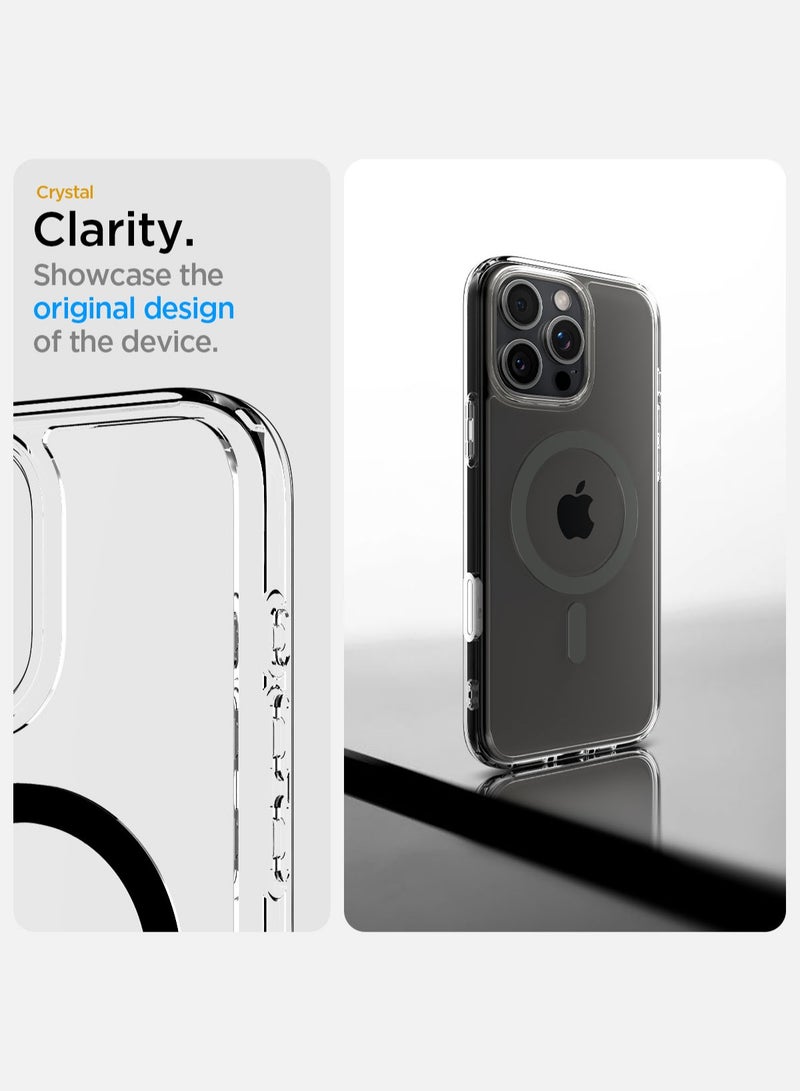 Spigen Ultra Hybrid T MagFit for iPhone 16 PRO Case Cover [Camera Control Button Cover] with MagSafe (2024) - Graphite - Image 3