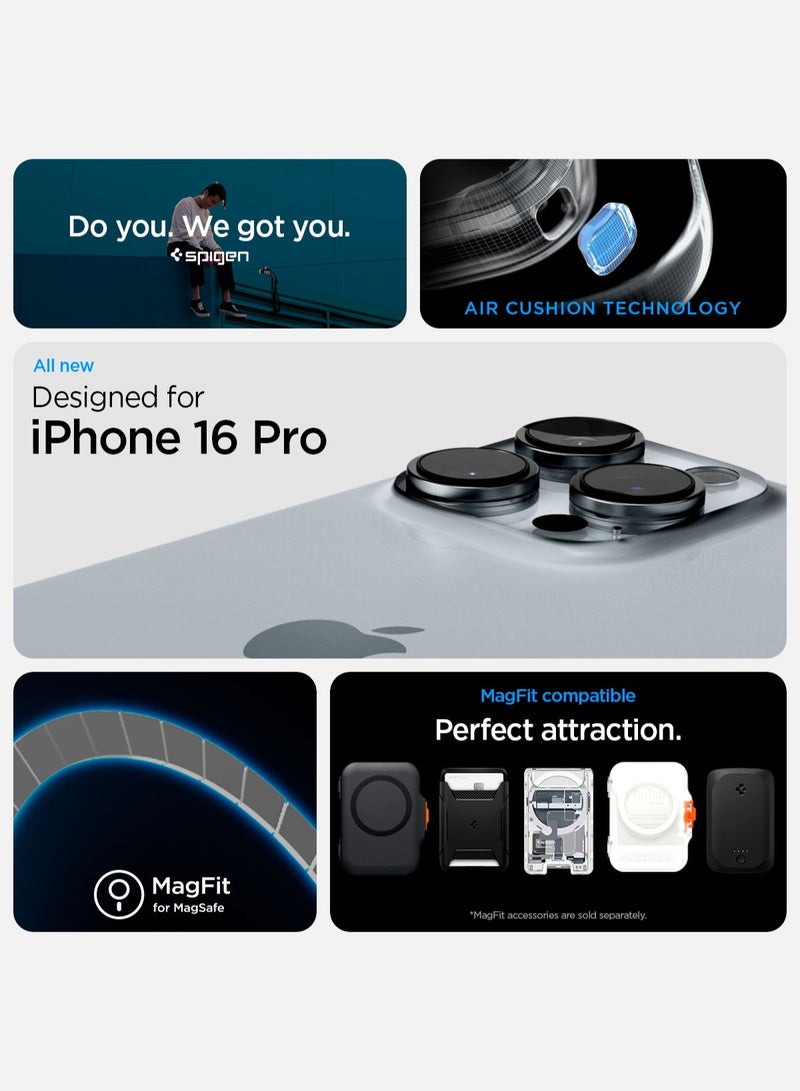 Spigen Ultra Hybrid T MagFit for iPhone 16 PRO Case Cover [Camera Control Button Cover] with MagSafe (2024) - Graphite - Image 2