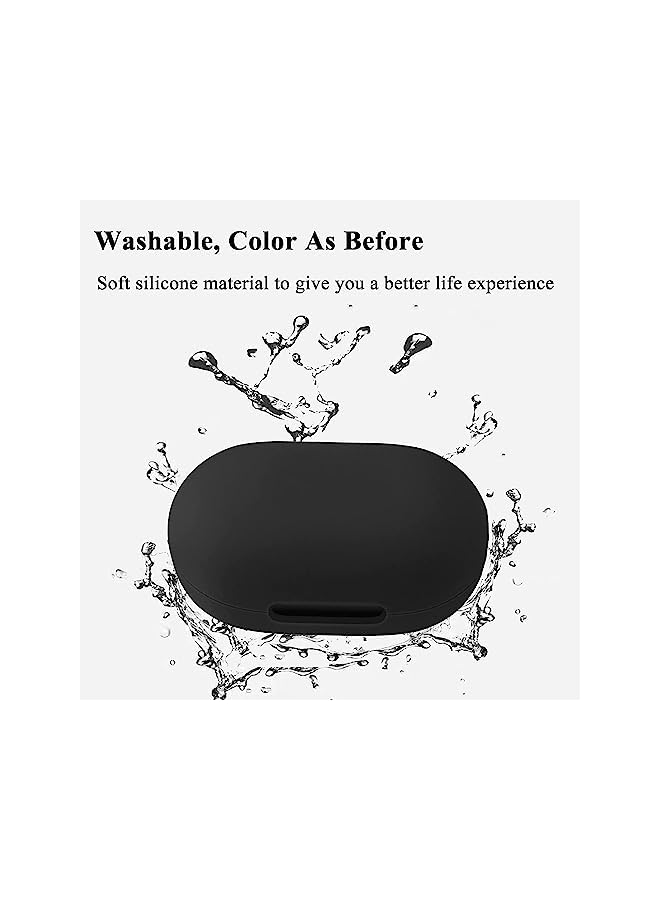 erorex جراب سيليكون متوافق مع Space A40 جراب مقاوم للصدمات رفيع من السيليكون الفاخر مع حلقة تثبيت باللون الأسود - Image 4