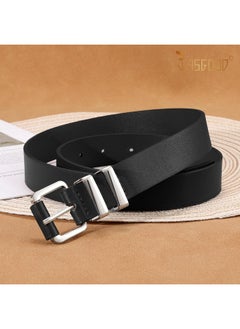 Women Leather Belt With Silver Buckle Fashion Ladies Faux Leather Belt For Jeans Pants Dress - pzsku/Z958F75A001544216E318Z/45/_/1735566866/e55725f6-61f3-46da-a1ae-8439824bb92b