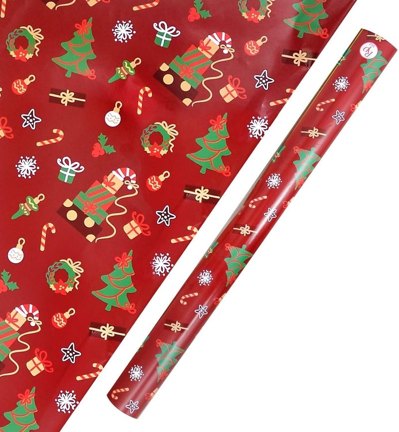 Skywalk Christmas Gift Wrapping Paper Sheets Set of 10 (Size-19.5 x 29.5), Perfect for Wrapping Gifts for Your Loved Ones. (10) - Image 1