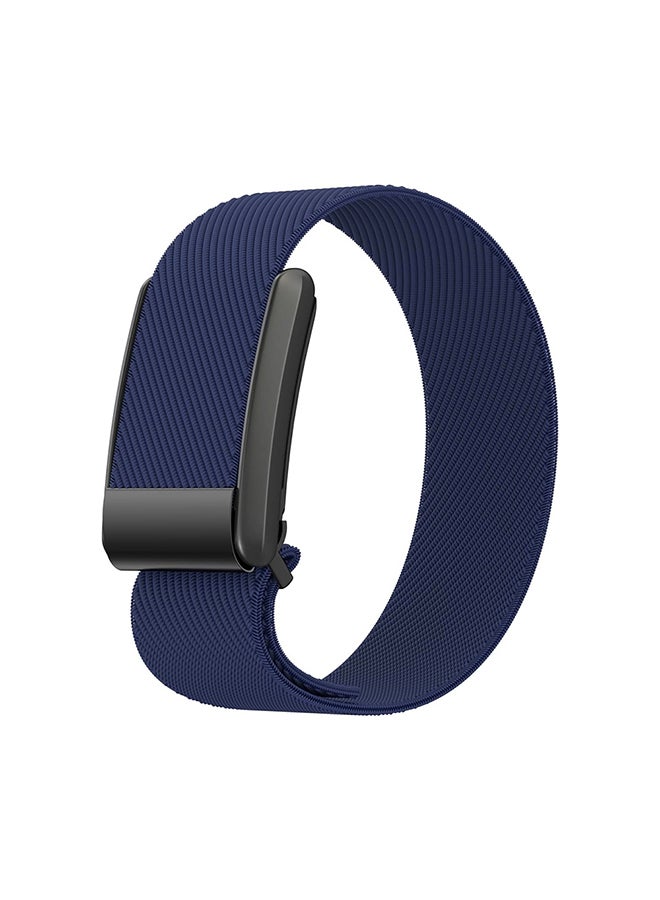 O Ozone Nylon Sport Band For Whoop 5.0 Band, Fast-Drying and Sweat-Wicking, Soft Adjustable Breathable Wristband Strap -Fitness Tracker Accessories-Dark Blue - Image 1