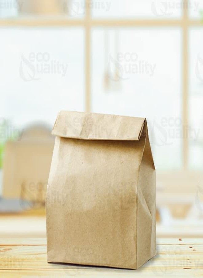 Perfect Stix 25 Lb Kraft Brown Paper Bags - 100 Count - Versatile Large Brown Bags - Heavy Duty - Pack of 100 - Image 2