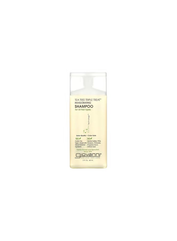 Generic Tea Tree Shampoo Triple Treatment 60 ml  - Image 1