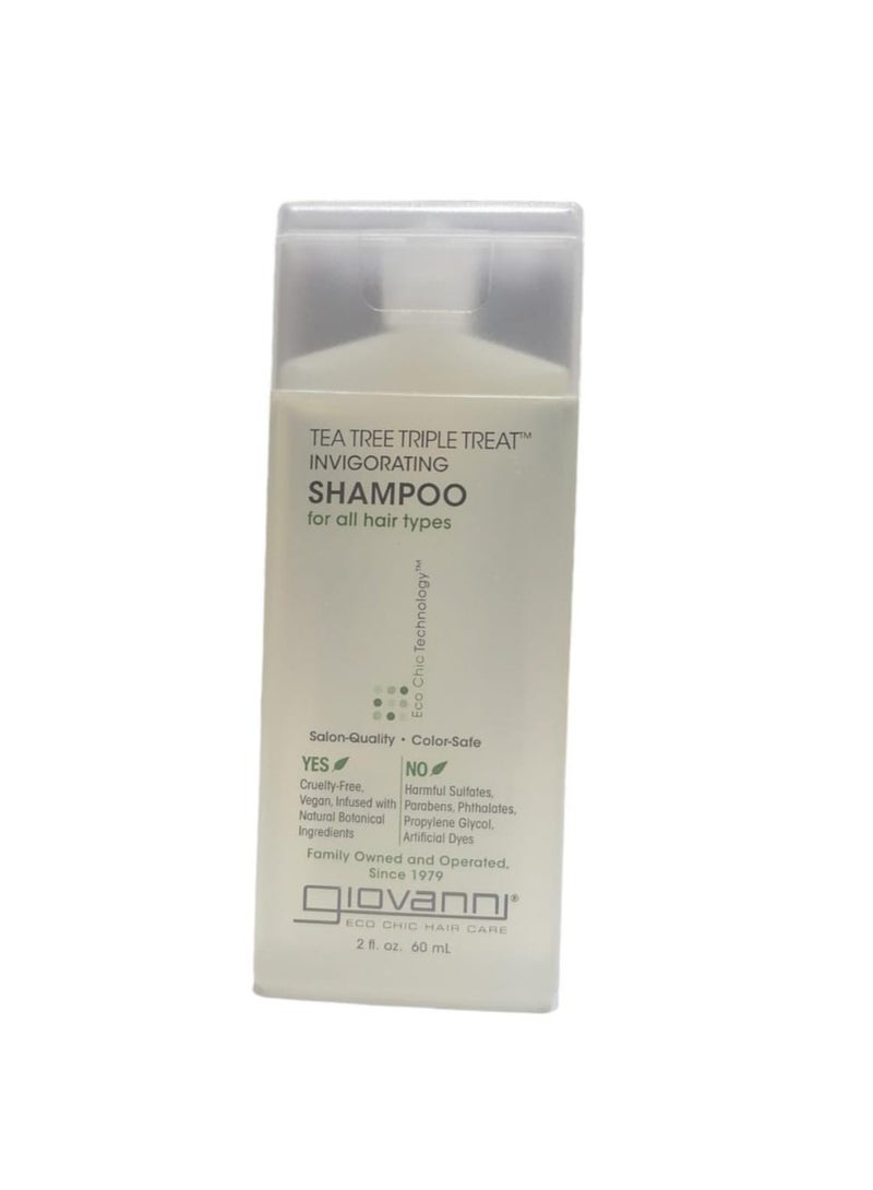 Generic Tea Tree Shampoo Triple Treatment 60 ml  - Image 2