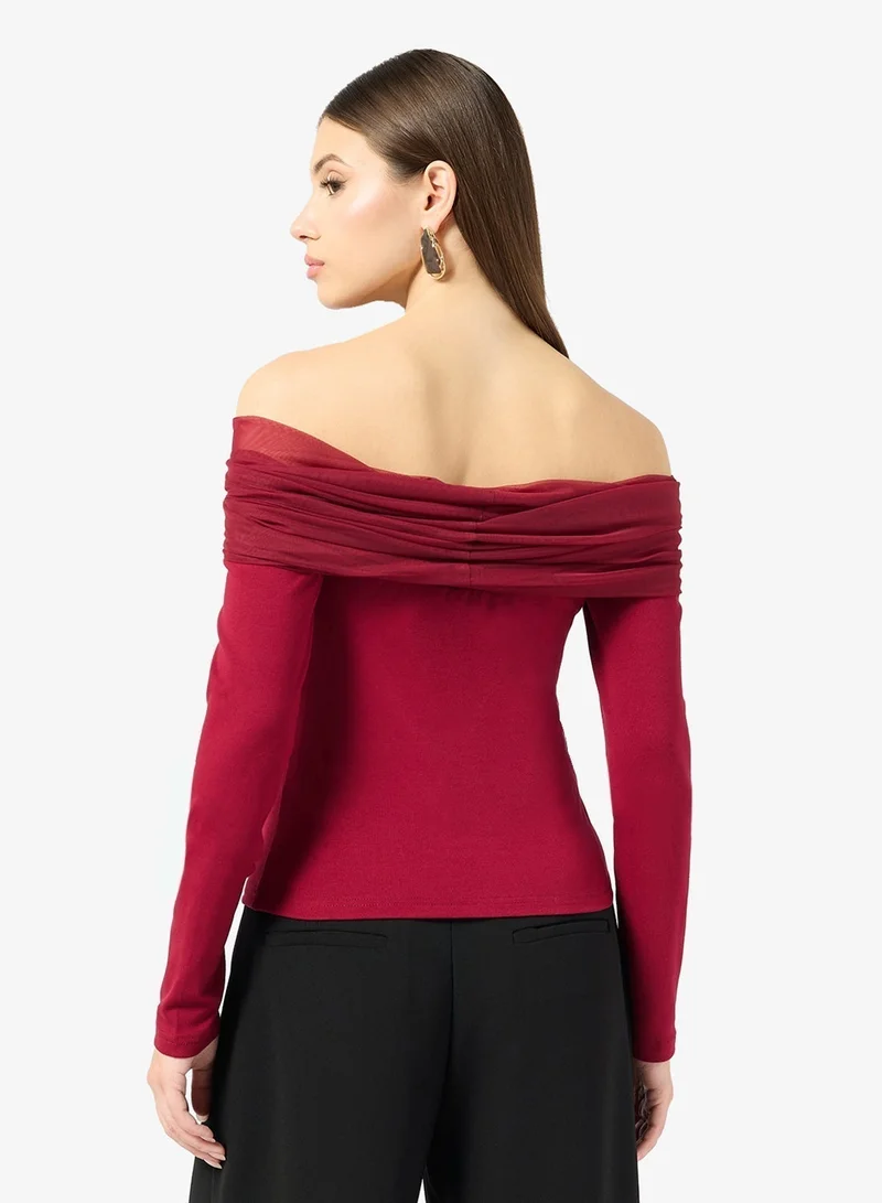 ELLA Off Shoulder Top