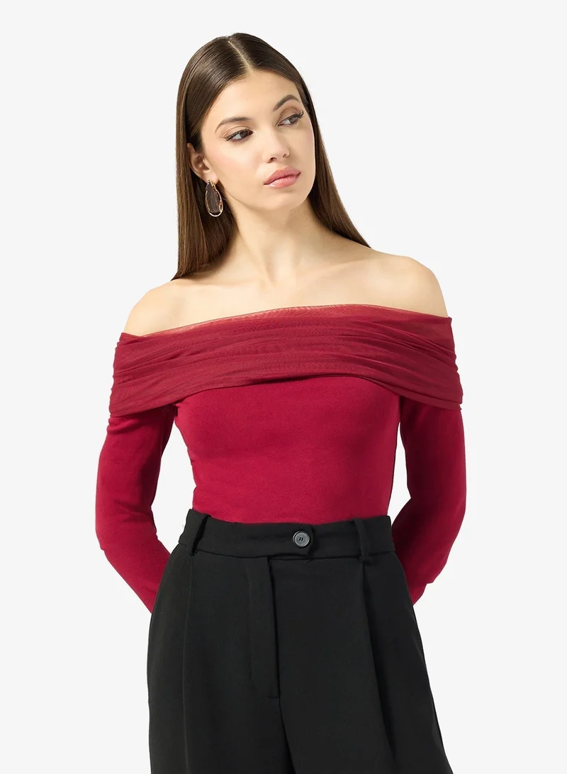 ELLA Off Shoulder Top