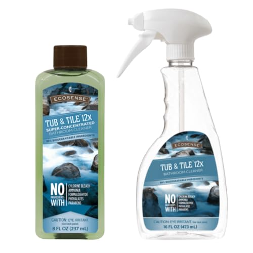 Melaleuca Tub & Tile 12x Bathroom Cleaner – 8 fl. oz. | Super-Concentrated, Plant-Based Formula with Spray Bottle Included - Image 1