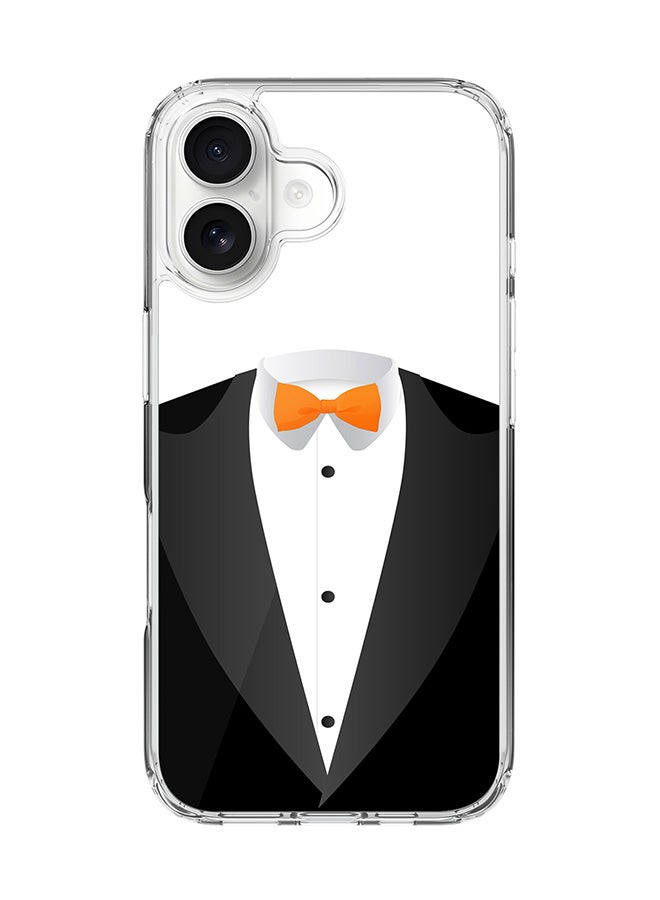Stylizedd Classic Clear MagSafe Case for iPhone 17 , Hybrid Soft Case Flexible Edges Anti Drop TPU PC Gel Thin Transparent Cover [ Designed for iPhone 17 ] - The Tux