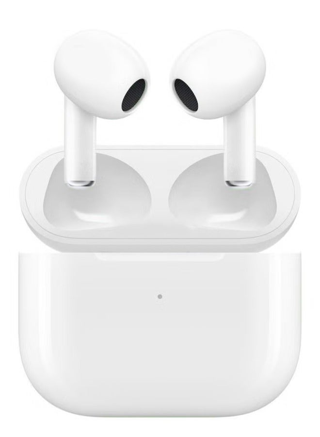 CATANES 3rd Generation True Wireless Earphones Sport Bluetooth Noise Cancellation TWS Earbuds Compatible with All iPhone and Android Smartphones White - Image 1