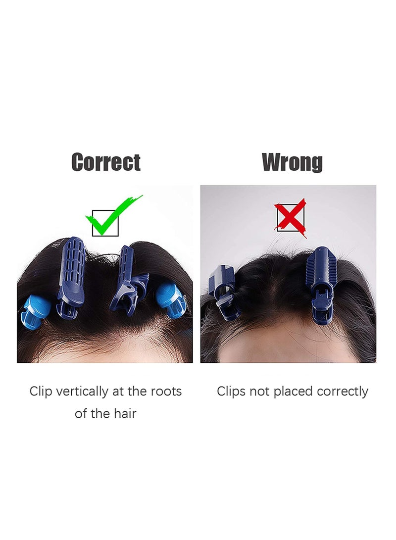 Excefore Natural Fluffy Hair Clip Hair Volumizing Clips 10 pcs Hair Root Clips Diy Curler Fluffy Clamps Rollers Fluffy Hair Roots Hair Styling Tool Rollers - Image 5