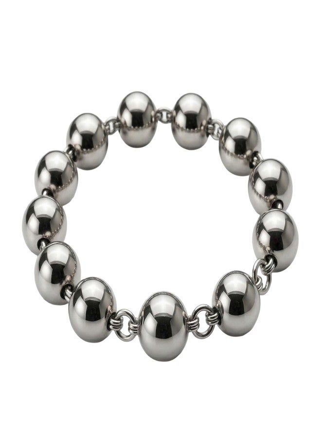 TEYRAH Simran Manke Shiny Sarb Loh Nickel Coated Kada | Sarb Loh | Men Kara | Tarsem Jassar Style | Mossewala style Kadda Sikh Accessory Sikh Bracelet Heavy Kada Big Kara Karha (6.2 CM Inner Diameter(9 Manke) Small) - Image 5