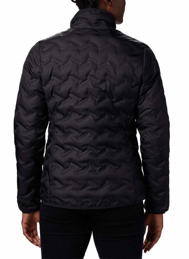 Columbia جاكيت ديلتا ريدج النسائي المصنوع من الريش، أسود، متوسط - Image 2