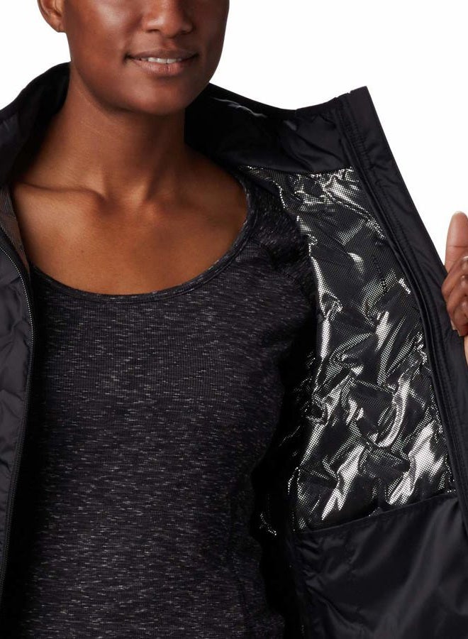 Columbia جاكيت ديلتا ريدج النسائي المصنوع من الريش، أسود، متوسط - Image 3