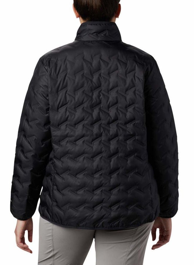 Columbia جاكيت ديلتا ريدج النسائي المصنوع من الريش، أسود، متوسط - Image 5