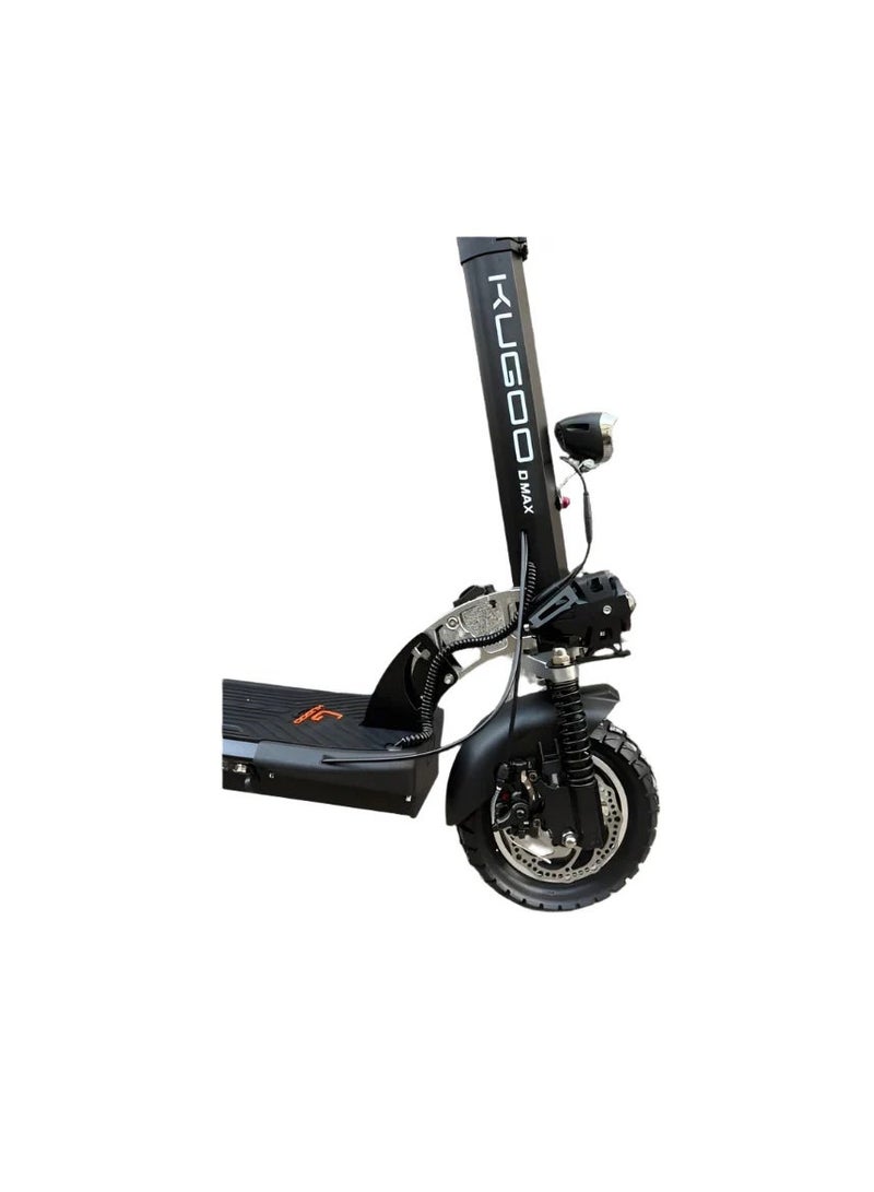 KUGOO D-Max Foldable Scooter 2000W Electric Scooter 55KM/H Top Speed, 48V 15Ah Battery, 10” Tires, Hydraulic Disc Brakes - Image 3