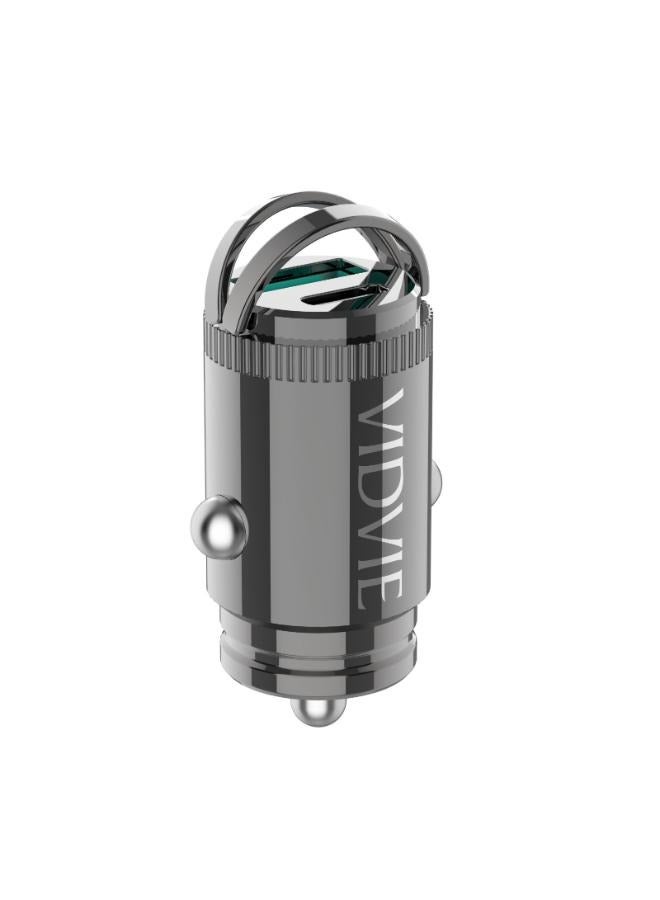 Vidvie Vidvie 33W Dual Loop Mini Fast Charger Car Charger with Type C to Lightning Cable  - Image 2