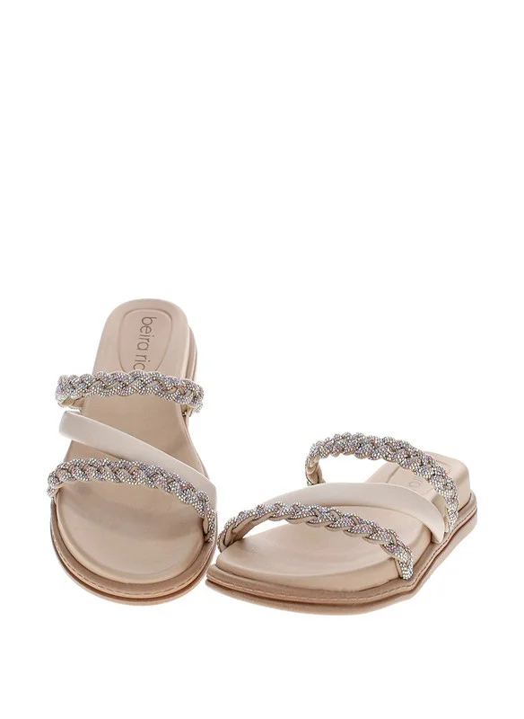 Beira Rio  BEIRA RIO Flat Sandals For Ladies for Women | Best Price UAE