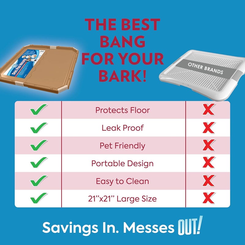 OUT حامل وسادة التدريب OUT للحيوانات الأليفة يناسب الوسادات 21 × 21 بوصة - Image 2