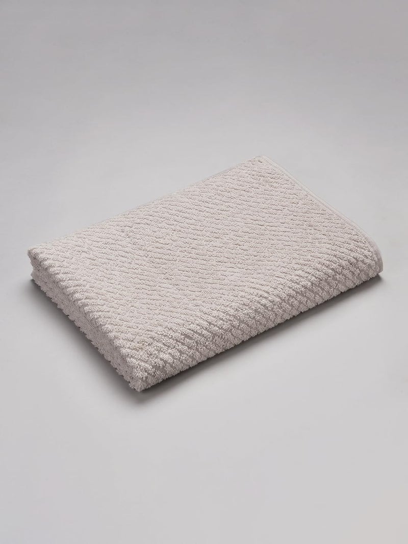 Spaces Genesis 100 Cotton Bath TowelWhite Sand - Image 3