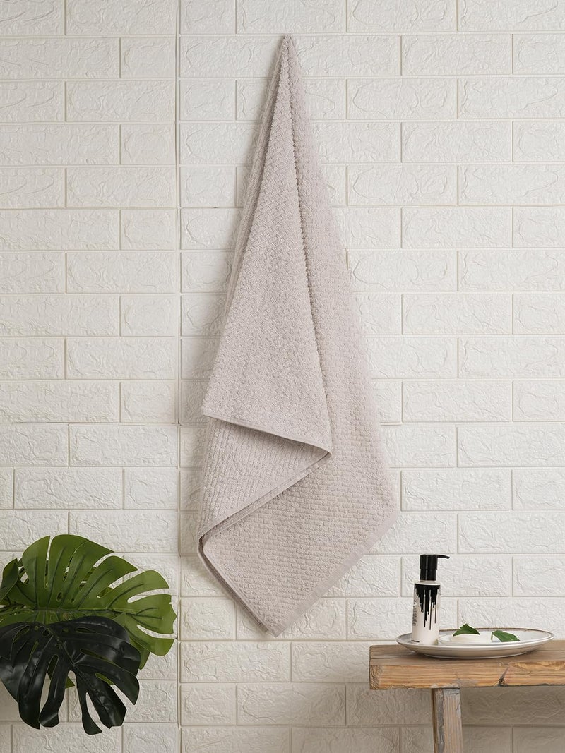 Spaces Genesis 100 Cotton Bath TowelWhite Sand - Image 1