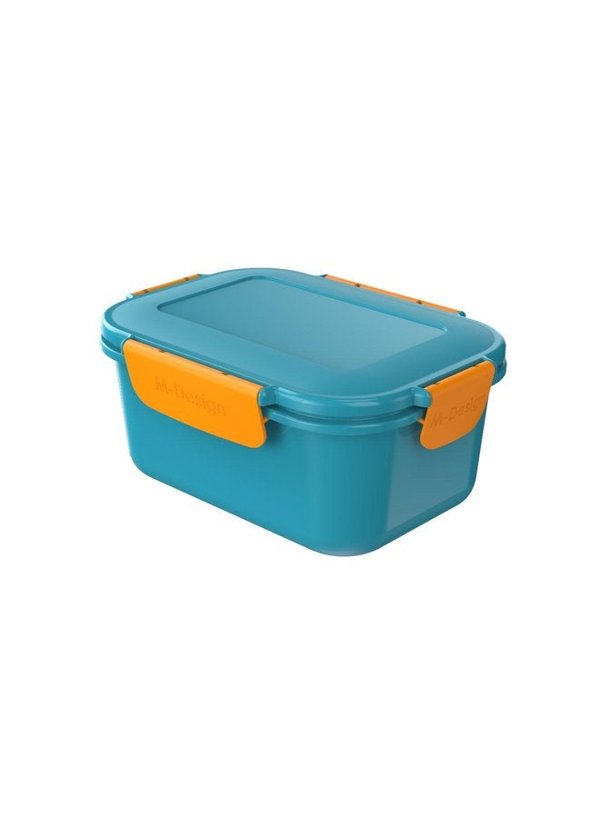 أم-ديزاين حافظة الغداء 1.1 لتر-أزرق - Image 2