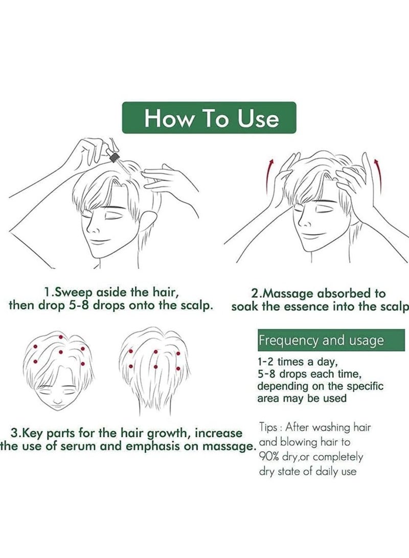 Generic 7DAYS Ginger Hair Oil Scalp Massage Strenthening Repair Fast loss treatment, Hair Growth Oil Serum 30ml  - Image 4