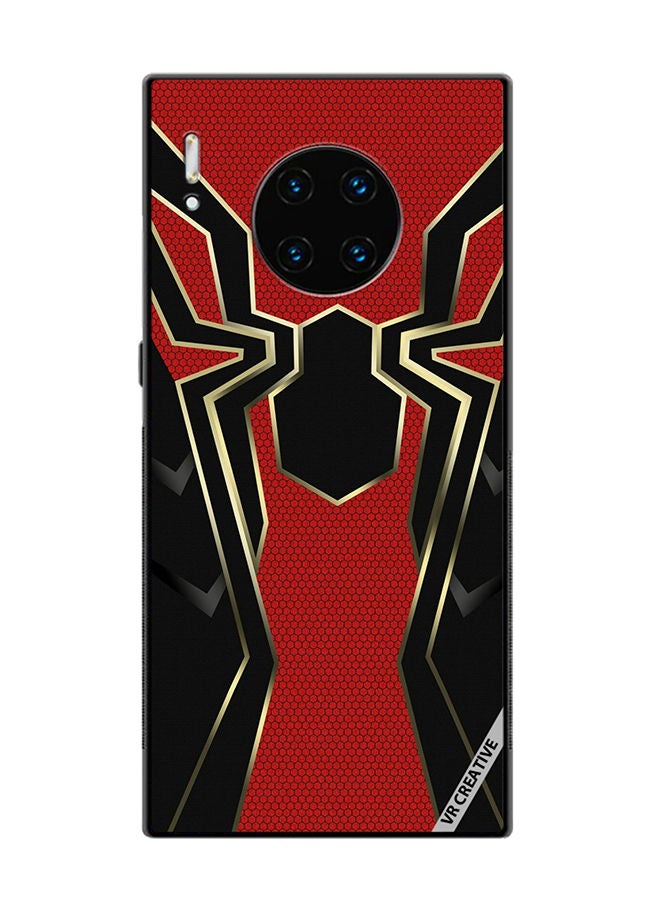 VR CREATIVE Protective Case Cover For Huawei Mate 30 Pro Spiderman Vector Design Multicolour - Image 1