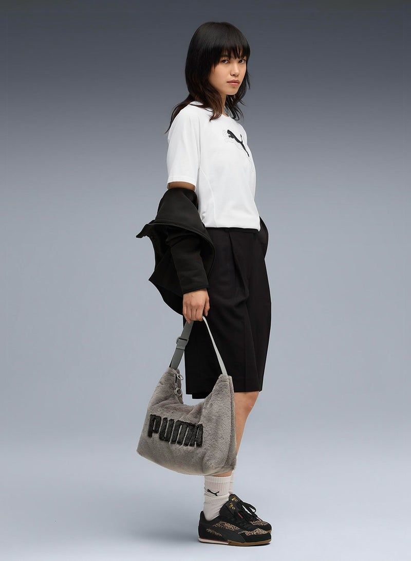 بوما تيشيرت نسائي مطبوع مريح إيفوسترايب - Image 3