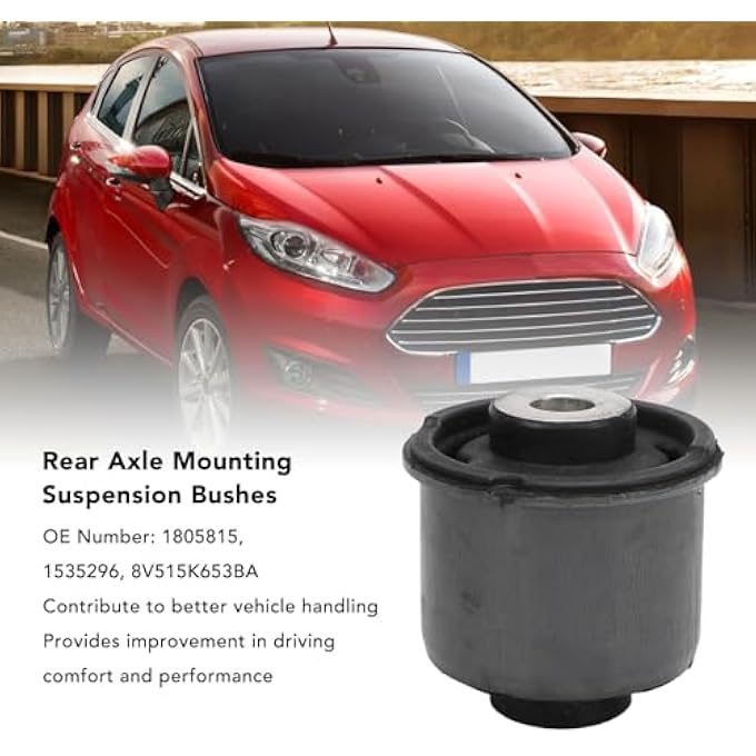 ريحني حزمة العارضة الخلفية إلى شجيرات الهيكل، مجموعة بوشينغ مطاطية لتركيب Mk7 BMax Mpv والمزيد مع أرقام OE 1805815 1535296 8V515K653Ba - Image 2