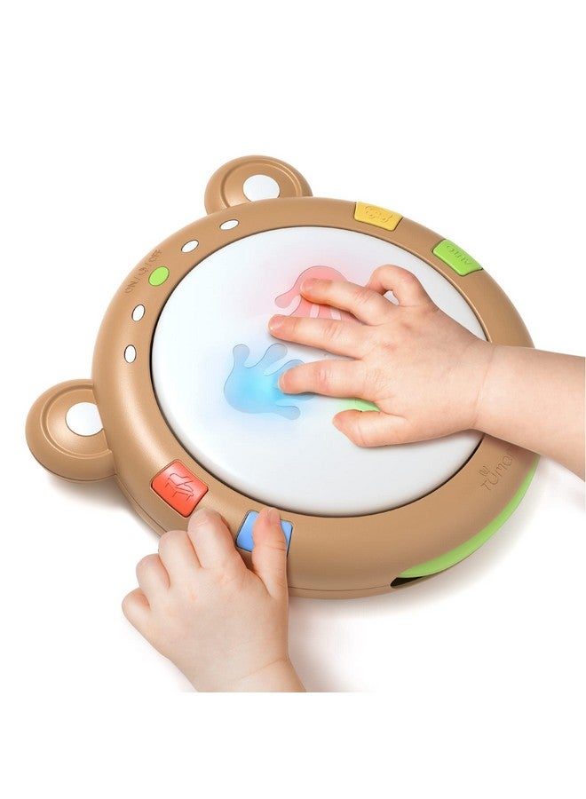 TUMAMA Baby Musical Electronic Toy With Lights & Sounds, Babies Light Up Drum Toys For Early Hand Development, Gift For Infants, Toddlers, Boys, Girls - Image 1