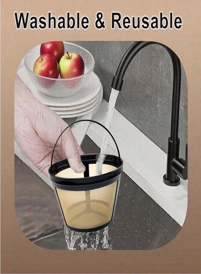 Blisshour Reusable Coffee Filter, fits Mr. Coffee 10-12 Cup Coffee Maker Coffee Filters for Mr Coffee Filter Basket (1 PCS) - Image 4
