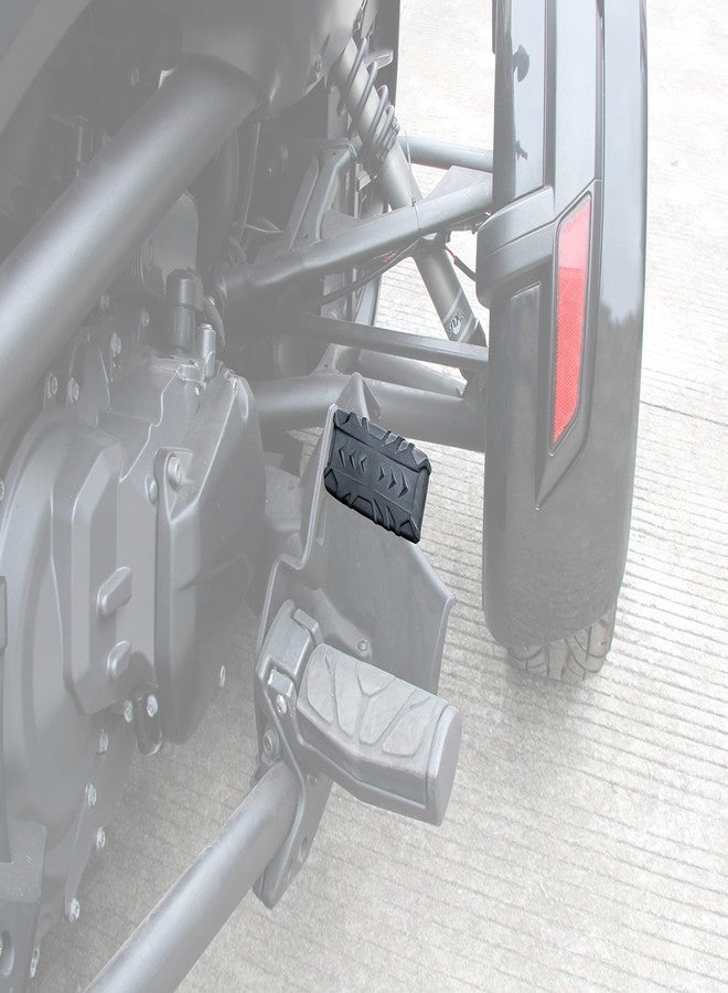 SAUTVS Black Larger Brake Pedal for Can Am Spyder, Extended Brake Foot Rest Peg Pedal Footboards for Can-Am Spyder F3 All models Accessories (1PCS) - Image 4