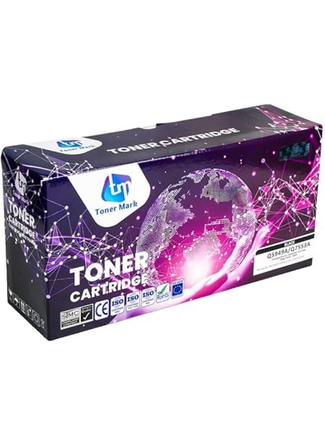 تونرمارك تونر مارك : خرطوشة حبر متوافقة مع HP 49A Q5949A أسود لطابعات HP LaserJet 1160 / 1320 – طباعة عالية الجودة - Image 2