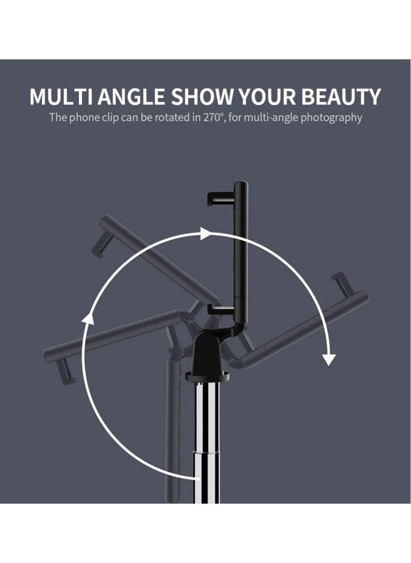 Raxoom K07 Selfie Stick Integrated Tr BT 4.0 Wireless Selfie Stick Mini Portable Extendable Selfie Stick Tr for Smart Phone - Image 3