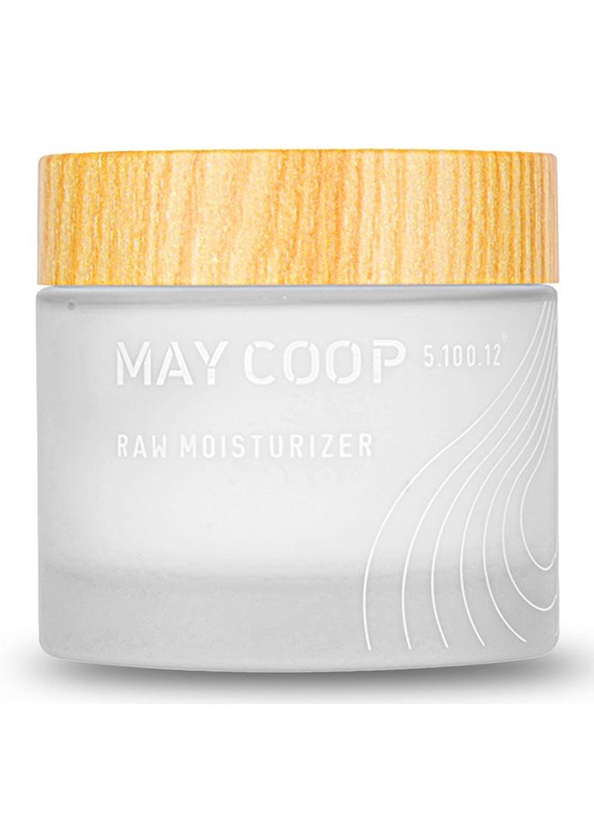 May Coop Raw Moisturizer Face Cream With Maple Tree Waterdaily Hydrating Facial Moisturizer Cream Anti Aging For All Skin Types Helps Prevent Wrinkles Vegan And Alcoholfree 80Ml  - Image 1