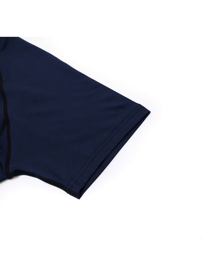 Men's sports T-shirt and quick-drying running set - Image 5