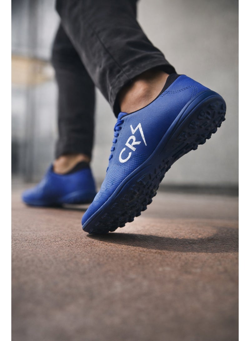 سي ار7 كوتشي رجالي CR7 لون أزرق كاجوال رياضي مريح للاستخدام اليومي - Image 5