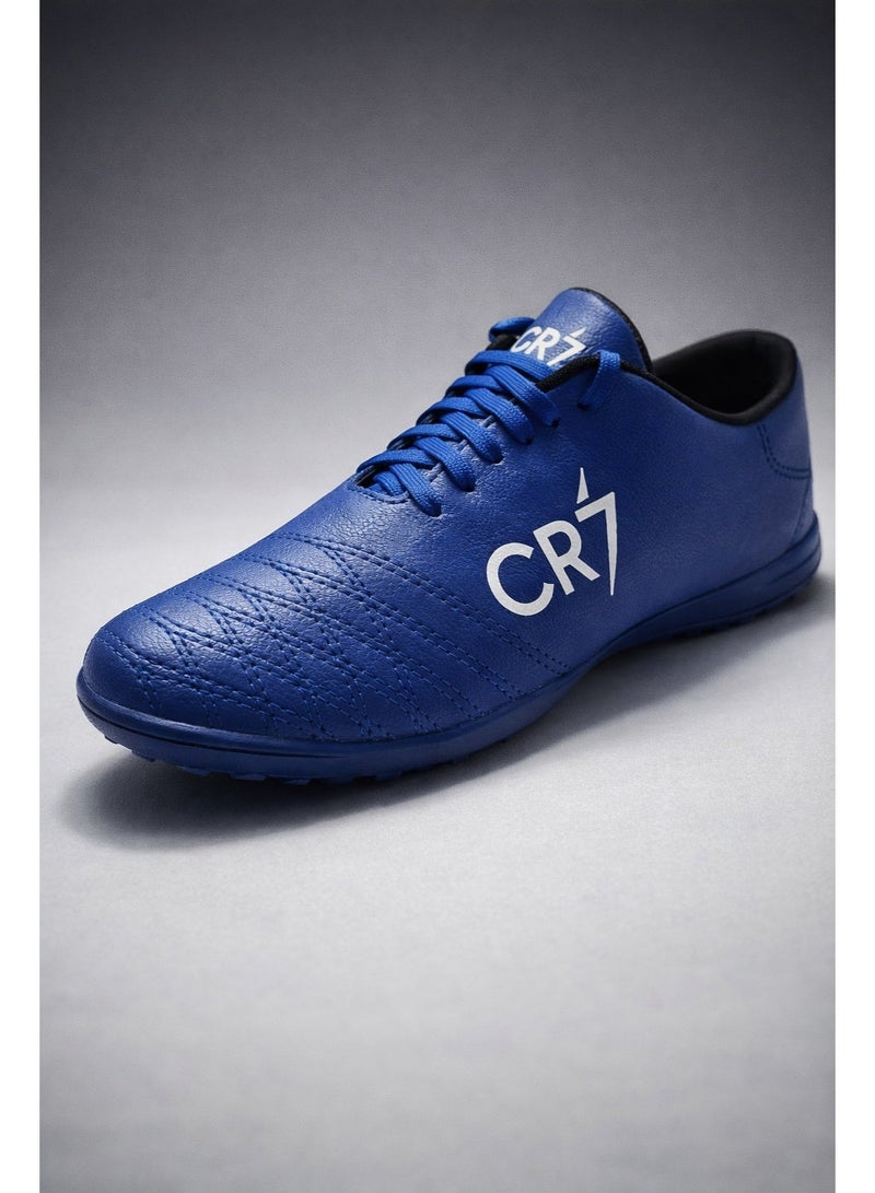 سي ار7 كوتشي رجالي CR7 لون أزرق كاجوال رياضي مريح للاستخدام اليومي - Image 2