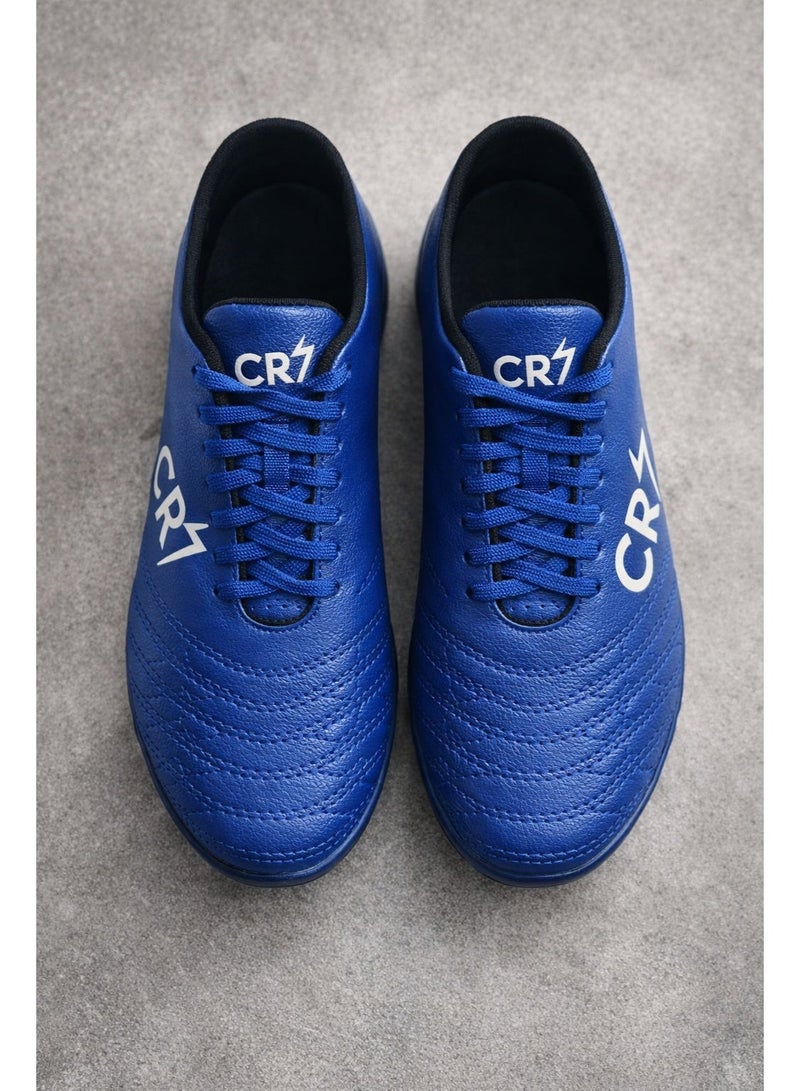 سي ار7 كوتشي رجالي CR7 لون أزرق كاجوال رياضي مريح للاستخدام اليومي - Image 3