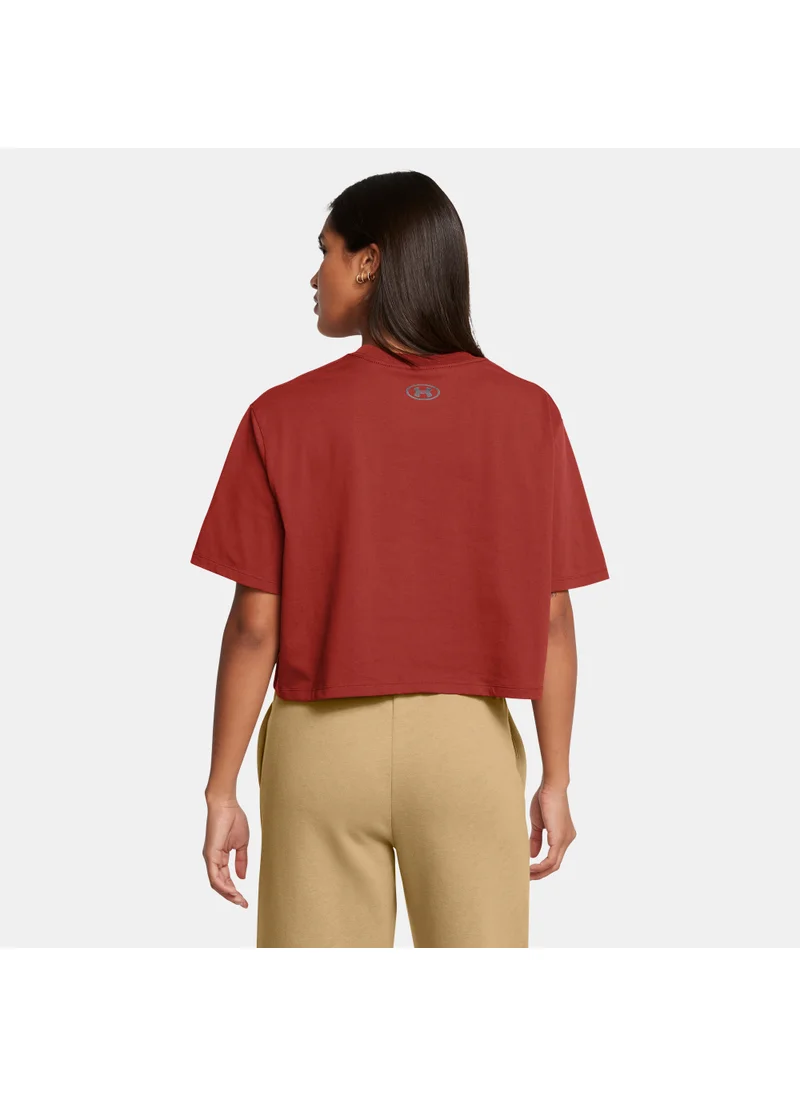 UNDER ARMOUR Women's Logo Crop Top
