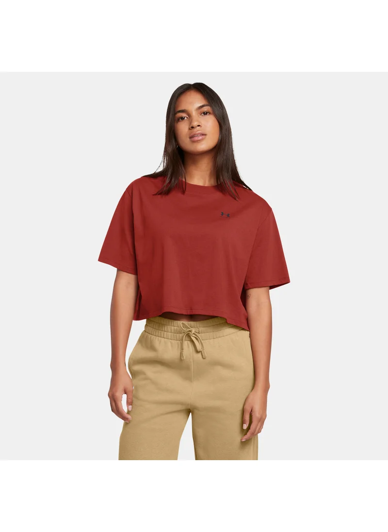 UNDER ARMOUR Women's Logo Crop Top