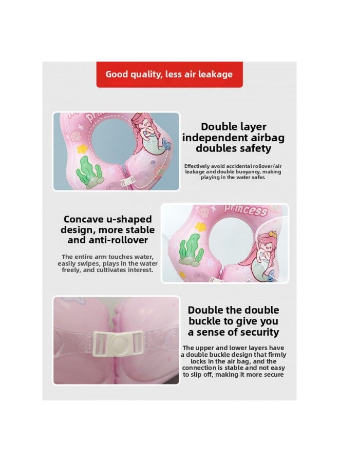 general 2024 Children's Swimming Ring Armpit Ring Double Airbag Infant 0-5 Years Old Boys And Girls Baby Baby Baby Lie-down Ring-Outer Diameter After Inflation:Underarm Ring (for 12-26 Months)-Inside Diamet - Image 4